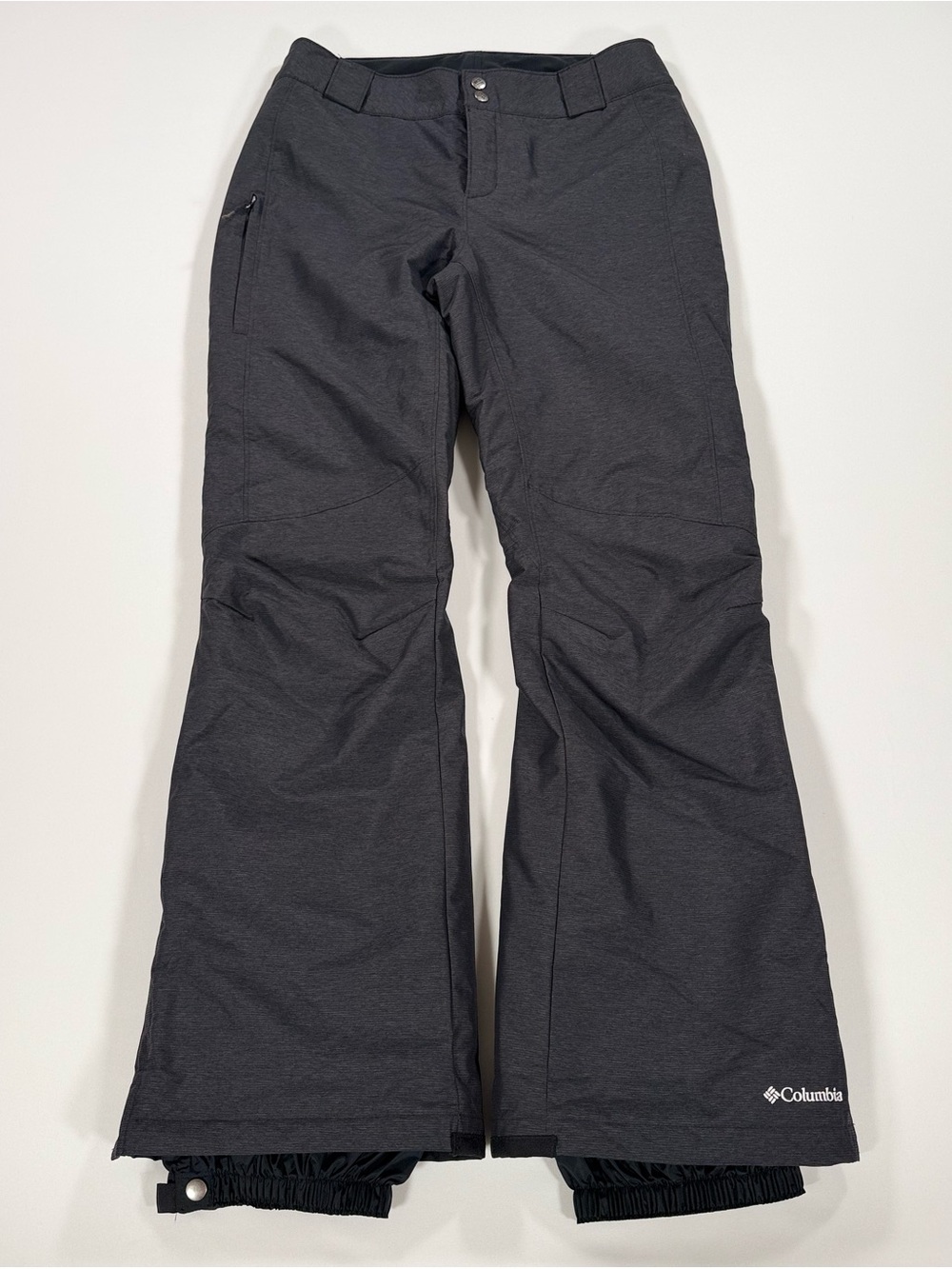 Columbia Bugaboo Womens Omni-Tech Insulated Ski Snow Pants Charcoal Size M Reg